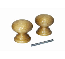 Ручка-кнопка Карел. береза