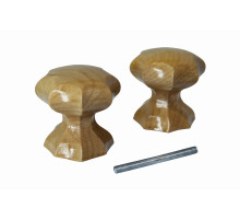 Ручка-кнопка фигурная Карел. береза