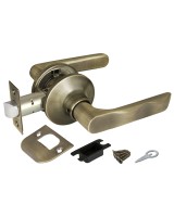 Ручка защелка DK624 AB-PS (6024 AB-P) (без фик.) бронза