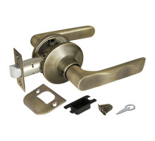 Ручка защелка DK624 AB-PS (6024 AB-P) (без фик.) бронза