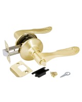 Ручка защелка DK630 SB-BK (6030 SB-B) (фик.) мат. золото