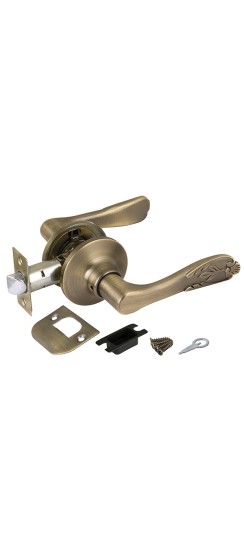 Ручка защелка DK633 MAB-PS (6033 MAB-P) (без фик.) мат.бронза