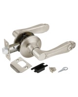 Ручка защелка DK637 SN-PS (6037 SN-P) (без фик.) мат. никель