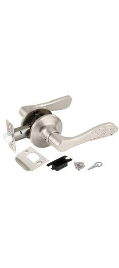 Ручка защелка DK633 SN-PS (6033 SN-P) (без фик.) мат. никель