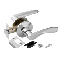 Ручка защелка DK620 CP-PS (6020 CP-P) (без фик.) хром