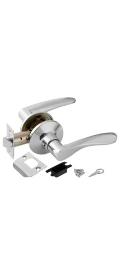 Ручка защелка DK620 CP-PS (6020 CP-P) (без фик.) хром