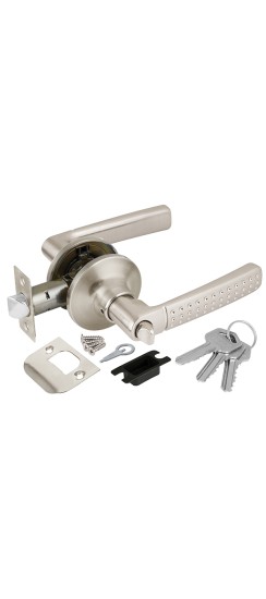 Ручка защелка DK626 SN-ET (6026 SN-E) (кл./фик.) мат. никель