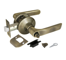 Ручка защелка DK624 AB-BK (6024 AB-B) (фик.) бронза