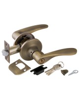 Ручка защелка DK620 MAB-ET (6020 MAB-E) (кл./фик.) мат. бронза