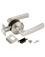 Ручка защелка DK626 SN-PS (6026 SN-P) (без фик.) мат. никель