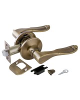 Ручка защелка DK630 AB-PS (6030 AB-P) (без фик.) бронза