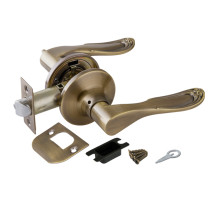 Ручка защелка DK630 AB-PS (6030 AB-P) (без фик.) бронза