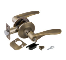 Ручка защелка DK620 MAB-BK (6020 MAB-B) (фик.) мат. бронза