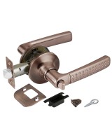 Ручка защелка DK626 AC-BK (6026 AC-B) (фик.) медь