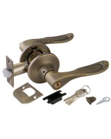 Ручка защелка DK630 MAB-ET (6030 MAB-E) (кл./фик.) мат.бронза