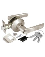 Ручка защелка DK624 SN-ET (6024 SN-E) (кл./фик.) мат. никель