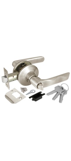 Ручка защелка DK624 SN-ET (6024 SN-E) (кл./фик.) мат. никель