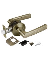 Ручка защелка DK626 AB-PS (6026 AB-P) (без фик.) бронза