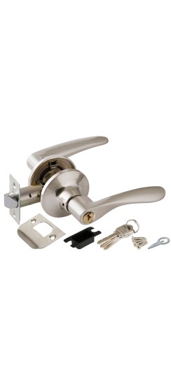 Ручка защелка DK620 SN-ET (6020 SN-E) (кл./фик.) мат. никель