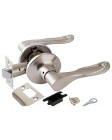 Ручка защелка DK630 SN-PS (6030 SN-P) (без фик.) мат.никель