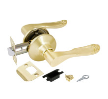 Ручка защелка DK630 SB-PS (6030 SB-P) (без фик.) мат.золото