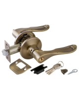 Ручка защелка DK630 AB-ET (6030 AB-E) (кл./фик.) бронза
