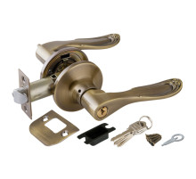 Ручка защелка DK630 AB-ET (6030 AB-E) (кл./фик.) бронза