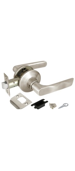 Ручка защелка DK624 SN-PS (6024 SN-P) (без фик.) мат. никель