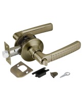 Ручка защелка DK626 AB-BK (6026 AB-B) (фик.) бронза