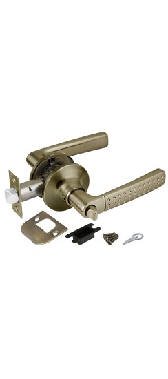 Ручка защелка DK626 AB-BK (6026 AB-B) (фик.) бронза