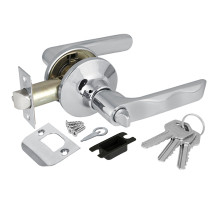 Ручка защелка DK624 CP-ET (6024 CP-E) (кл./фик.) хром