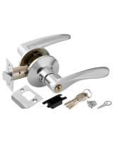 Ручка защелка DK620 CP-ET (6020 CP-E) (кл./фик.) хром