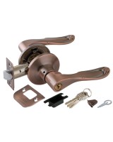 Ручка защелка DK630 AC-ET (6030 AC-E) (кл./фик.) медь