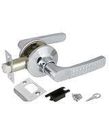 Ручка защелка DK626 CP-PS (6026 CP-P) (без фик.) хром