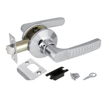 Ручка защелка DK626 CP-PS (6026 CP-P) (без фик.) хром