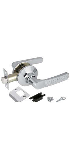 Ручка защелка DK626 CP-PS (6026 CP-P) (без фик.) хром