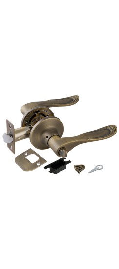 Ручка защелка DK630 MAB-BK (6030 MAB-B) (фик.) мат.бронза