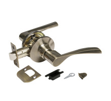 Ручка защелка DK610 AB-PS (6010 AB-P) (без фик.) бронза