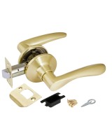 Ручка защелка DK620 SB-PS (6020 SB-P) (без фик.) мат. золото