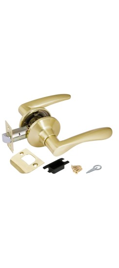 Ручка защелка DK620 SB-PS (6020 SB-P) (без фик.) мат. золото