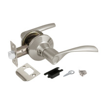 Ручка защелка DK610 SN-PS (6010 SN-P) (без фик.) мат. никель