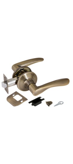 Ручка защелка DK620 AB-PS (6020 AB-P) (без фик.) бронза