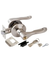 Ручка защелка DK630 SN-ET (6030 SN-E) (кл./фик.) мат.никель