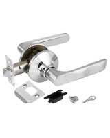 Ручка защелка DK624 CP-PS (6024 CP-P) (без фик.) хром