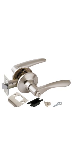 Ручка защелка DK620 SN-BK (6020 SN-B) (фик.) мат. никель