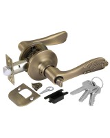 Ручка защелка DK633 MAB-ET (6033 MAB-E) (кл./фик.) мат.бронза