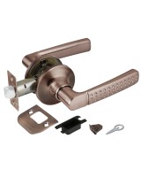Ручка защелка DK626 AC-PS (6026 AC-P) (без фик.) медь
