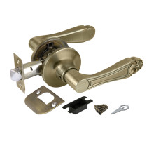 Ручка защелка DK637 AB-PS (6037 AB-P) (без фик.) бронза