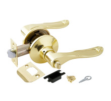 Ручка защелка DK630 PB-BK (6030 PB-B) (фик.) золото