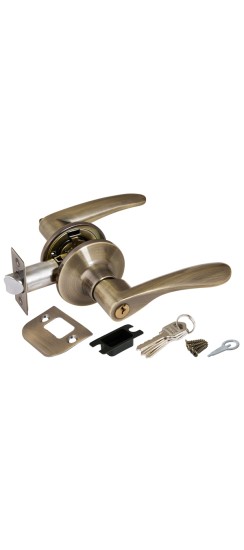 Ручка защелка DK620 AB-ET (6020 AB-E) (кл./фик.) бронза